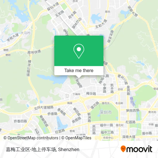 嘉梅工业区-地上停车场 map