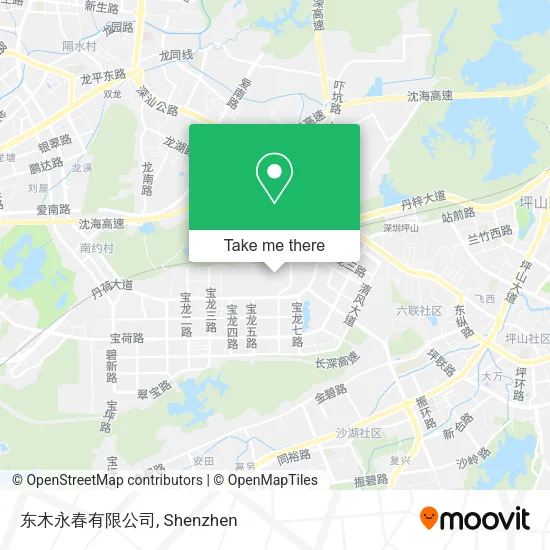 东木永春有限公司 map
