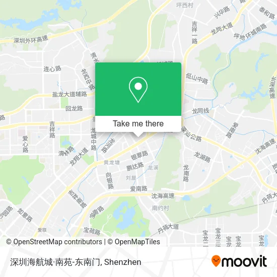 深圳海航城·南苑-东南门 map