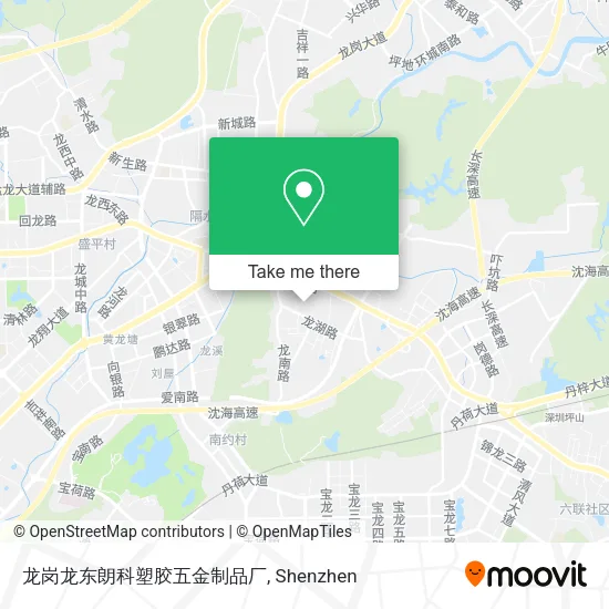 龙岗龙东朗科塑胶五金制品厂 map