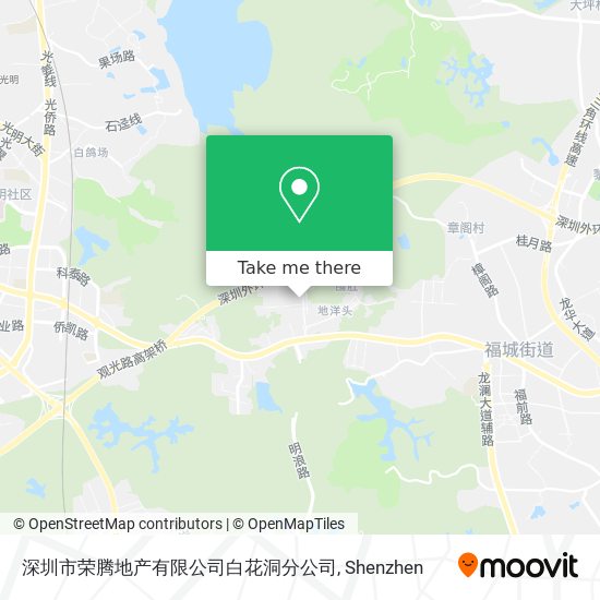 深圳市荣腾地产有限公司白花洞分公司 map
