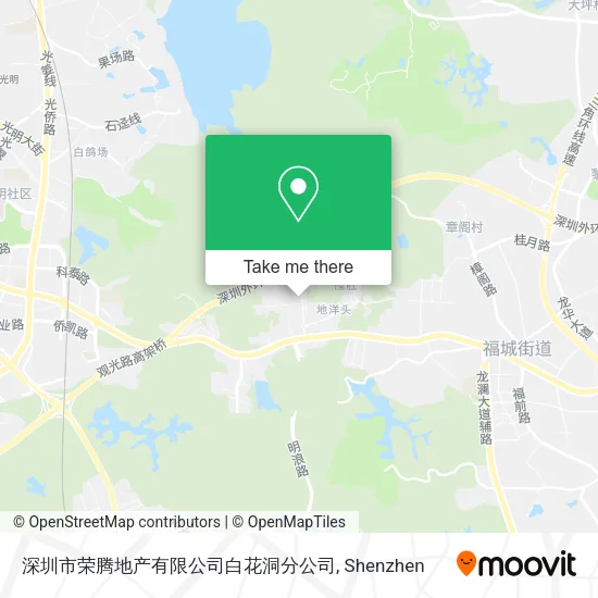 深圳市荣腾地产有限公司白花洞分公司 map