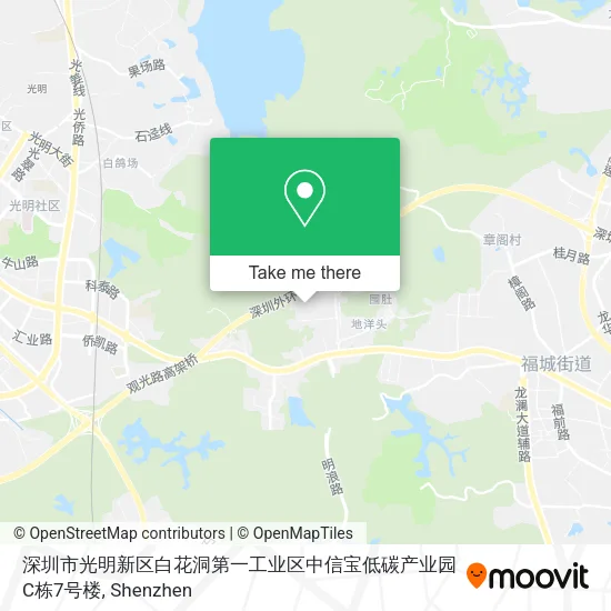 深圳市光明新区白花洞第一工业区中信宝低碳产业园C栋7号楼 map