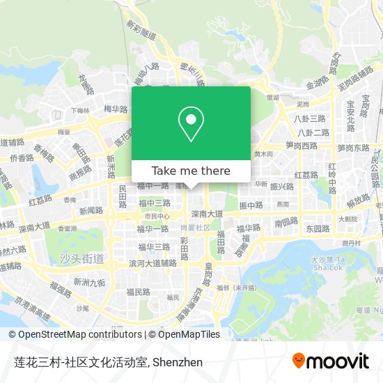 莲花三村-社区文化活动室 map