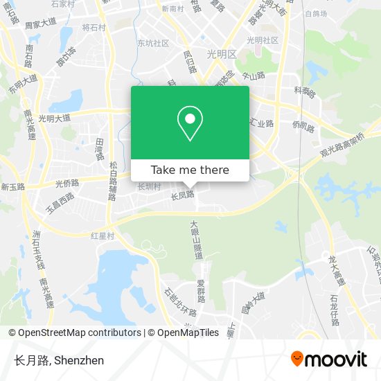 长月路 map