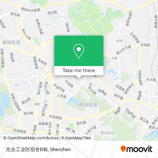 兆业工业区宿舍B栋 map