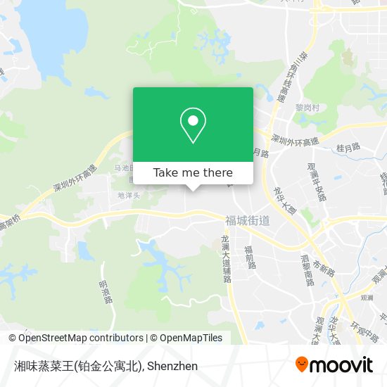 湘味蒸菜王(铂金公寓北) map