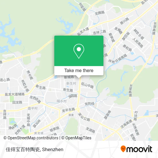 佳得宝百特陶瓷 map
