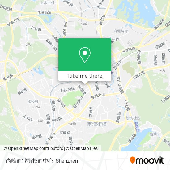 尚峰商业街招商中心 map