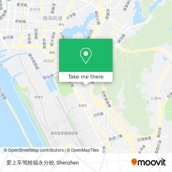 爱上车驾校福永分校 map