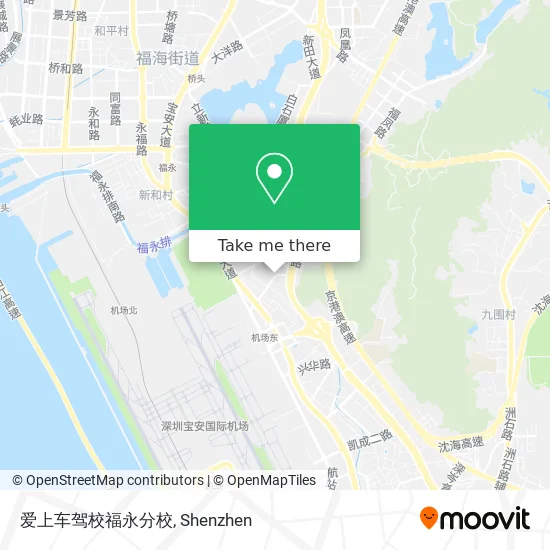 爱上车驾校福永分校 map