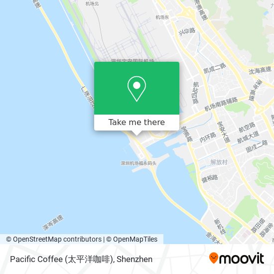 Pacific Coffee (太平洋咖啡) map