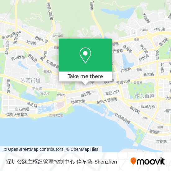 深圳公路主枢纽管理控制中心-停车场 map