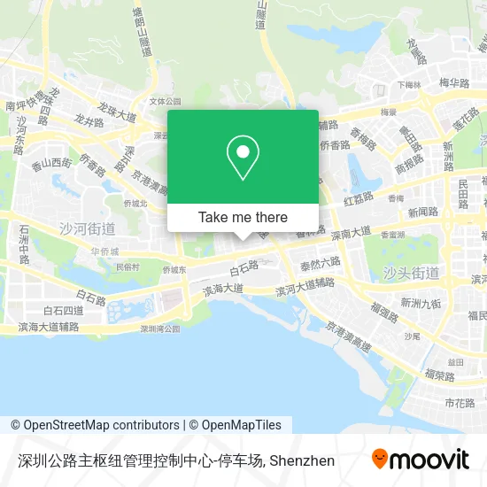 深圳公路主枢纽管理控制中心-停车场 map