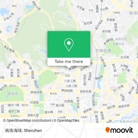 南珠海味 map
