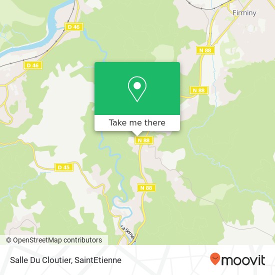 Mapa Salle Du Cloutier