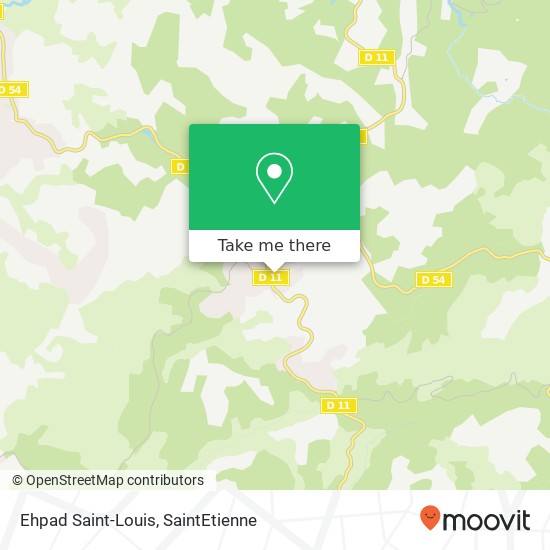 Ehpad Saint-Louis map