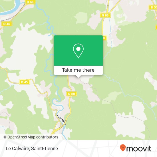 Le Calvaire map