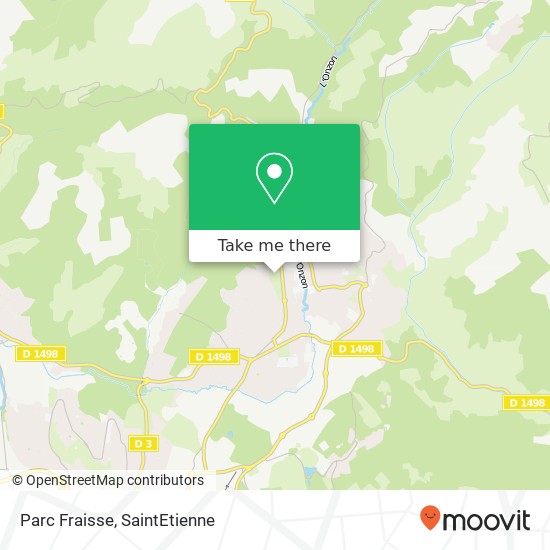 Parc Fraisse map