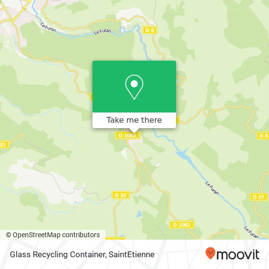 Mapa Glass Recycling Container