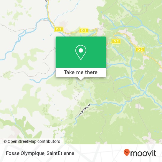Fosse Olympique map