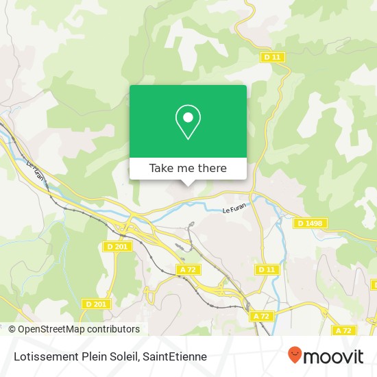 Lotissement Plein Soleil map