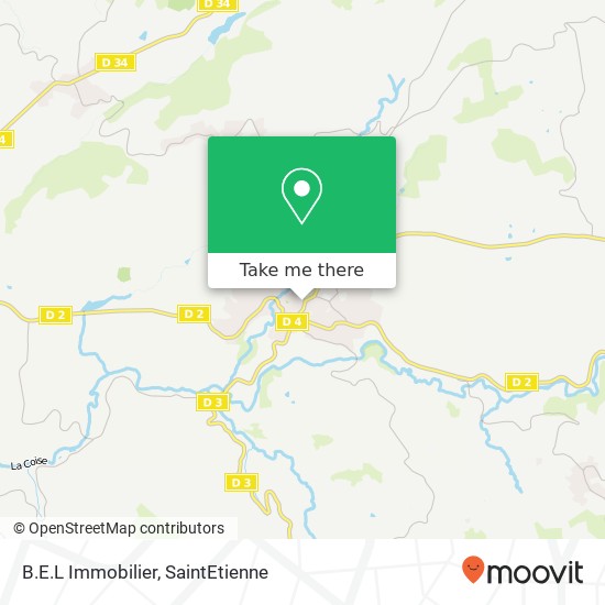 B.E.L Immobilier map