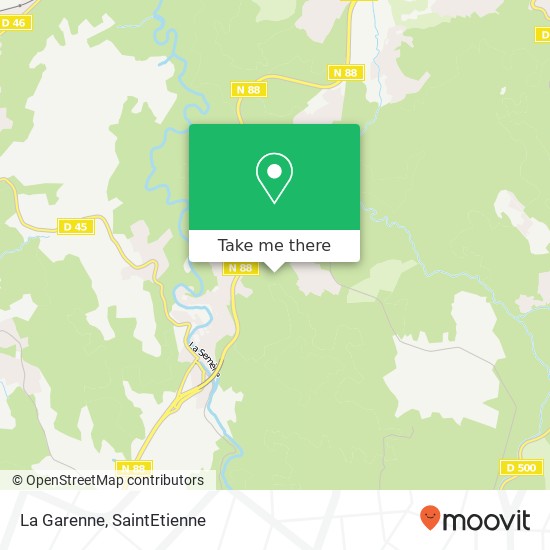 La Garenne map