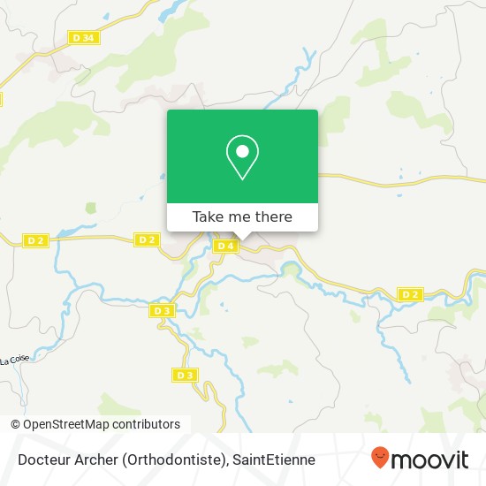 Docteur Archer (Orthodontiste) map