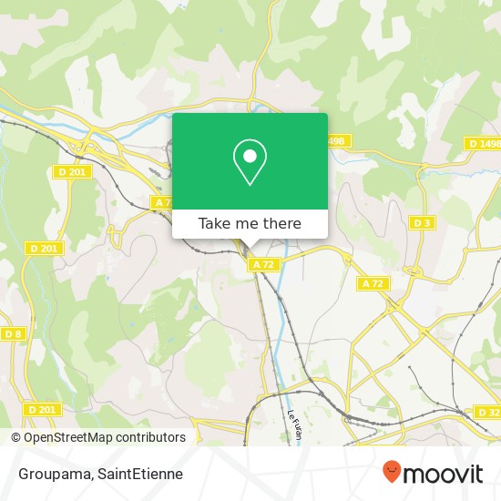 Groupama map