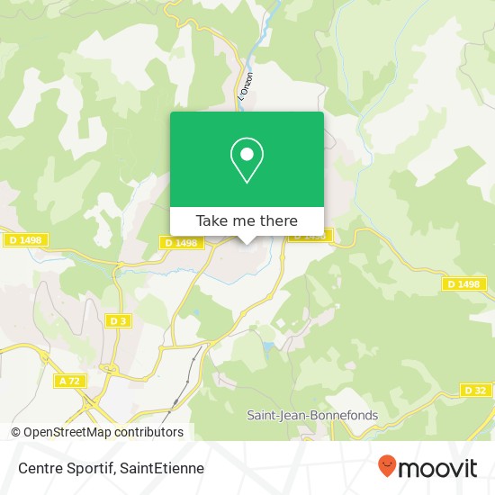 Mapa Centre Sportif