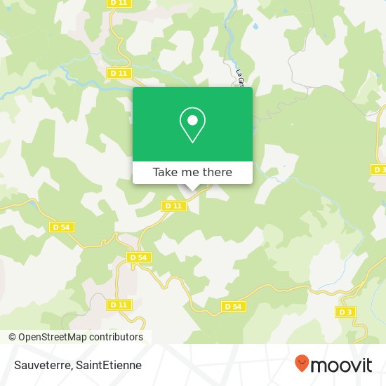 Sauveterre map