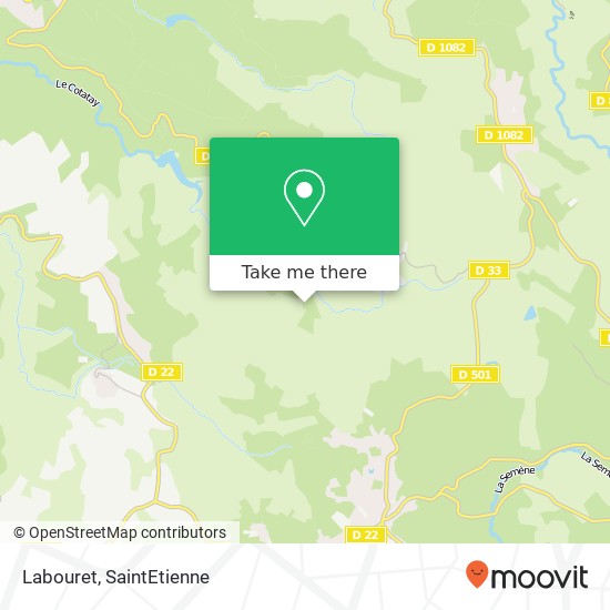 Labouret map