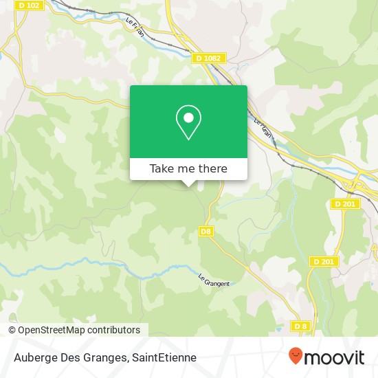 Auberge Des Granges map