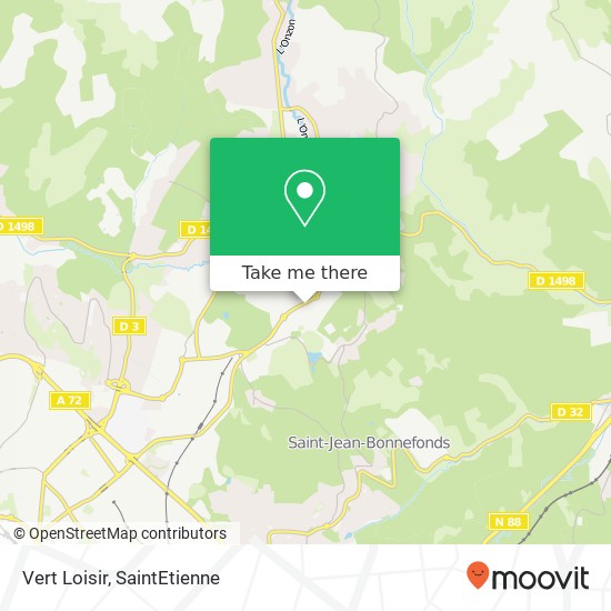 Mapa Vert Loisir