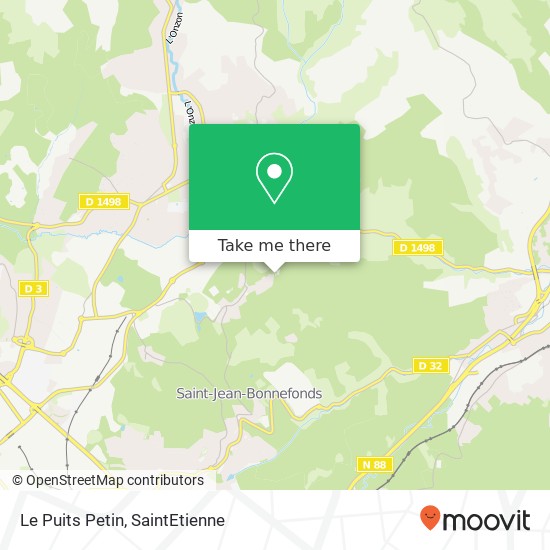 Le Puits Petin map