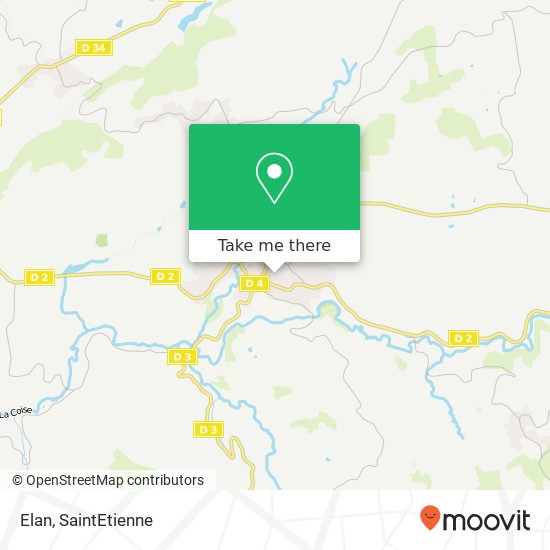 Elan map