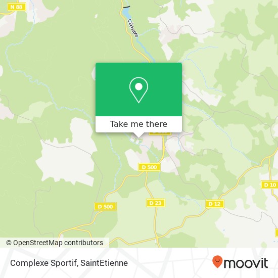 Complexe Sportif map