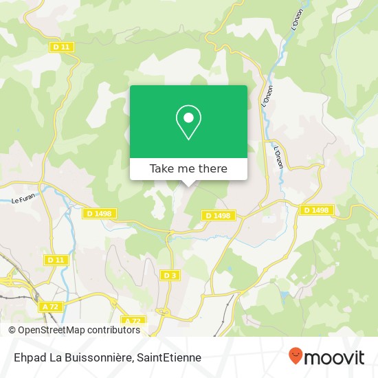 Ehpad La Buissonnière map