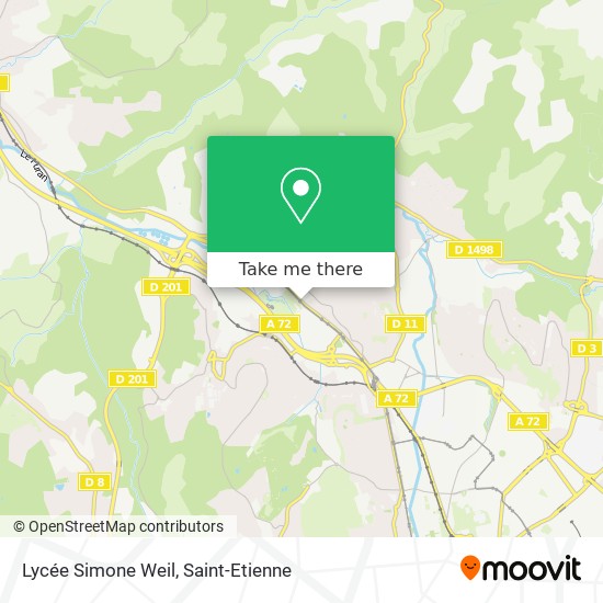 How To Get To Lycee Simone Weil In Saint Etienne By Bus Or Light Rail