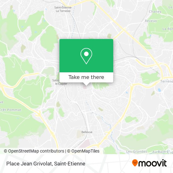 Place Jean Grivolat map