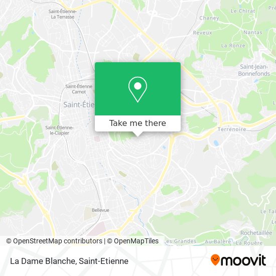 La Dame Blanche map