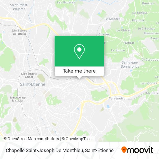 Chapelle Saint-Joseph De Monthieu map