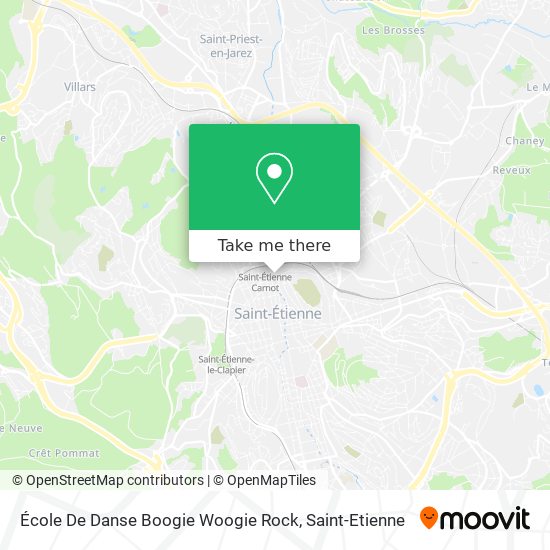 École De Danse Boogie Woogie Rock map