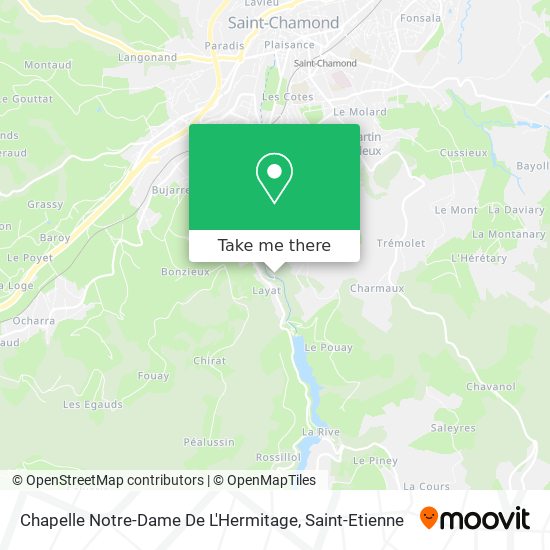 Chapelle Notre-Dame De L'Hermitage map