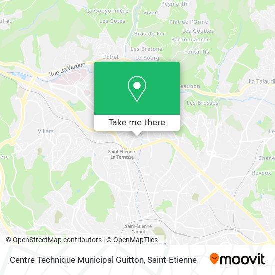 Centre Technique Municipal Guitton map