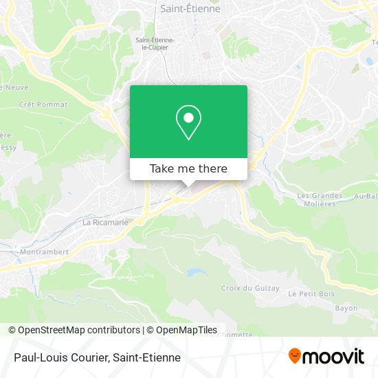 Paul-Louis Courier map