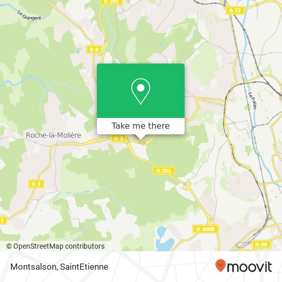 Montsalson map