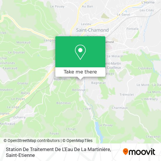 Station De Traitement De L'Eau De La Martinière map