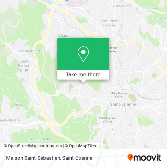 Maison Saint-Sébastien map